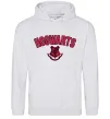 Женская толстовка (худи) Hogwarts Logo Серый меланж фото