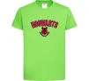 Детская футболка Hogwarts Logo Лаймовый фото