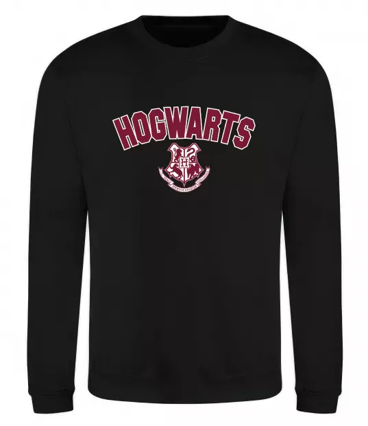 Свитшот Hogwarts Logo Черный фото