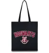 Эко-сумка Hogwarts Logo Черный фото