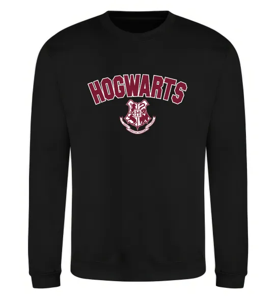 Свитшот Hogwarts Logo Черный фото