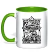 Чашка с цветной ручкой Hogwarts Express Зеленый Чашка с цветной ручкой Hogwarts Express Зеленый фото