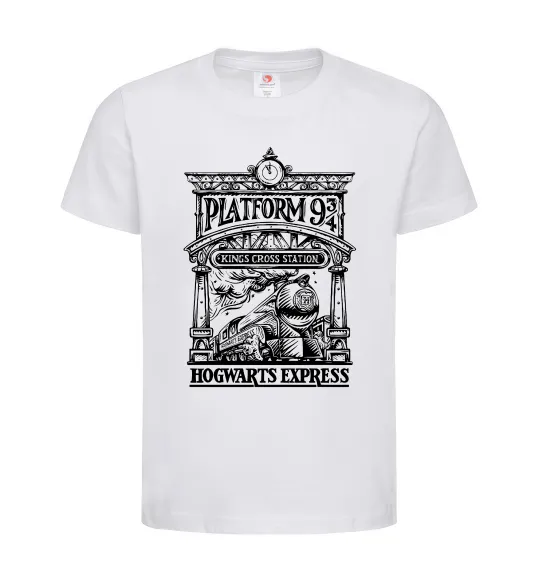 Дитяча футболка Hogwarts Express Білий фото