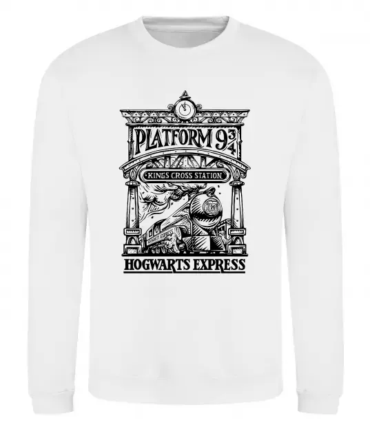 Свитшот Hogwarts Express Белый фото