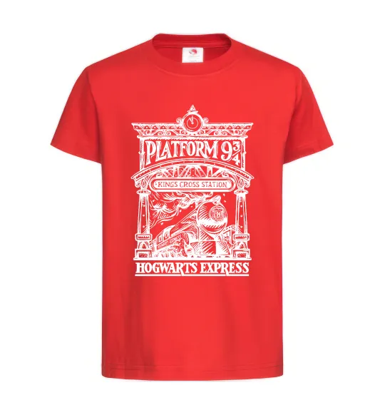 Дитяча футболка Hogwarts Express Червоний фото