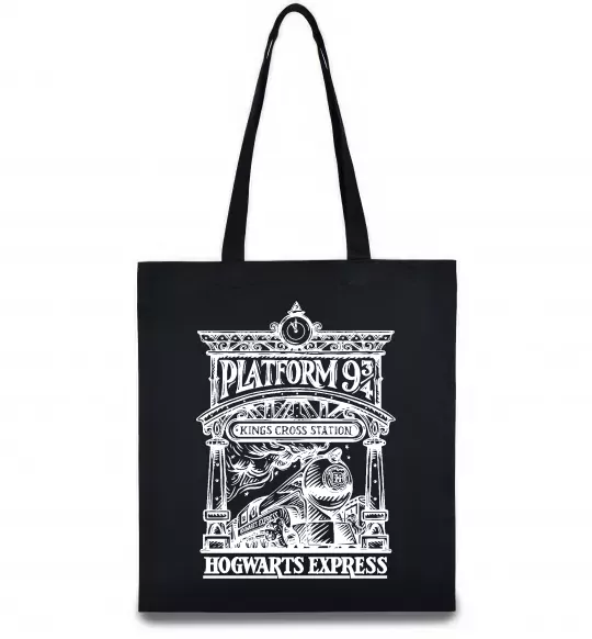 Эко-сумка Hogwarts Express Черный фото