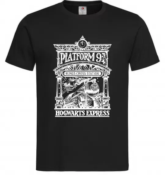Мужская футболка Hogwarts Express Черный фото