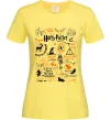 Жіноча футболка Harry Potter символи Лимонний фото