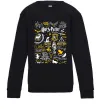 Детский Свитшот Harry Potter символи Черный фото