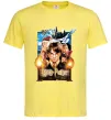 Чоловіча футболка Harry Potter and the sorcerer`s stone Лимонний фото