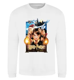 Свитшот Harry Potter and the sorcerer`s stone Белый фото