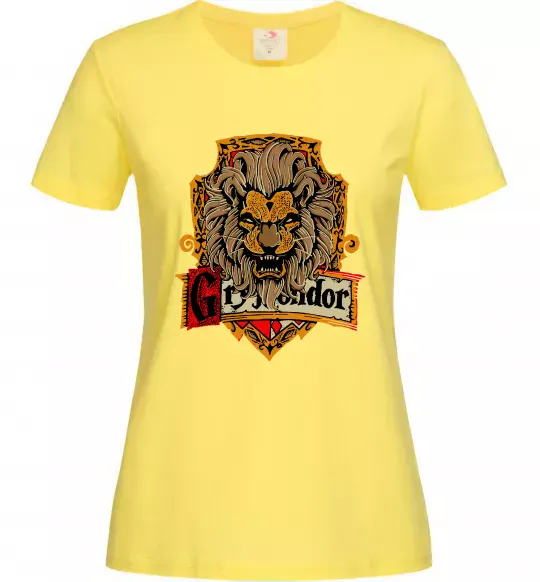 Женская футболка Gryffindor Лимонный фото