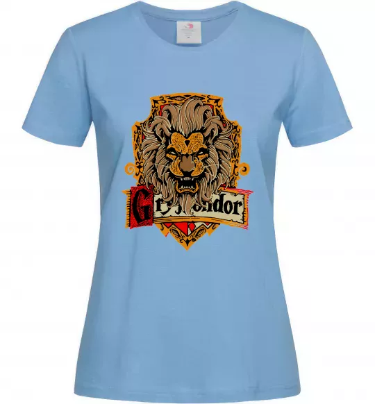 Женская футболка Gryffindor Голубой фото