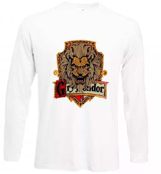 Лонгслив Gryffindor Белый фото