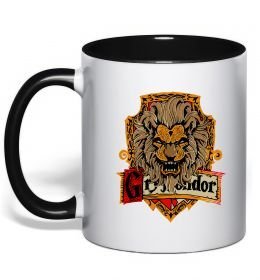 Чашка з кольоровою ручкою Gryffindor