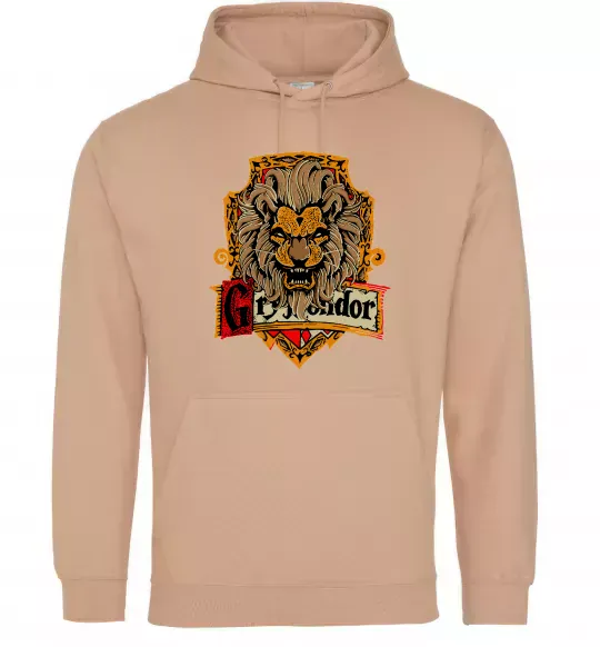 Жіноча толстовка (худі) Gryffindor Пісочний фото
