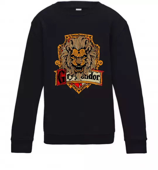 Детский Свитшот Gryffindor Черный фото