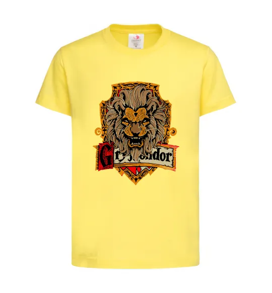 Дитяча футболка Gryffindor Лимонний фото