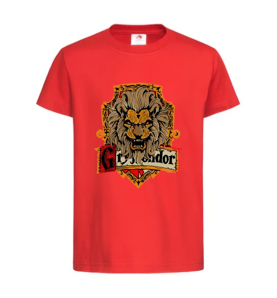 Дитяча футболка Gryffindor Червоний фото
