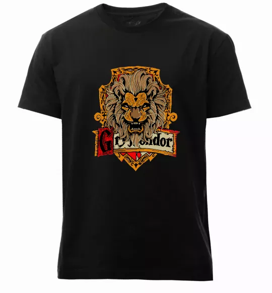 Мужская премиум футболка Gryffindor Черный фото