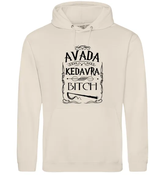 Мужская толстовка (худи) Avada Kedavra bitch Таш фото