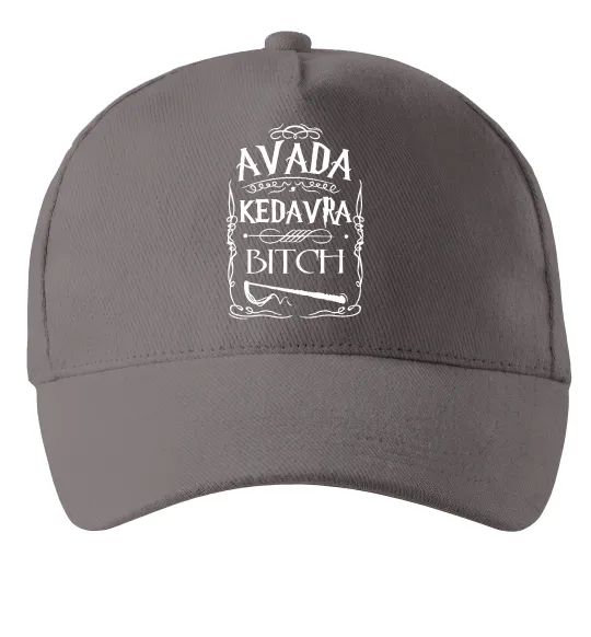 Кепка Avada Kedavra bitch Серый фото