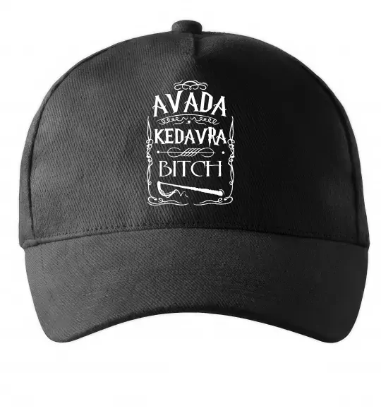 Кепка Avada Kedavra bitch Черный фото