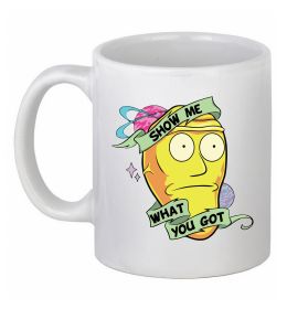 Чашка керамическая Rick and Morty Show me what you got