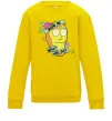 Детский Свитшот Rick and Morty Show me what you got Солнечно желтый фото