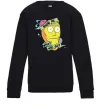 Детский Свитшот Rick and Morty Show me what you got Черный фото
