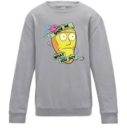 Дитячий світшот Rick and Morty Show me what you got