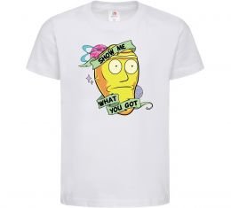 Детская футболка Rick and Morty Show me what you got Детская футболка Rick and Morty Show me what you got