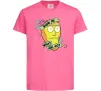 Детская футболка Rick and Morty Show me what you got Ярко-розовый фото