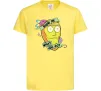 Детская футболка Rick and Morty Show me what you got Лимонный фото