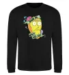 Світшот Rick and Morty Show me what you got Чорний фото