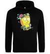 Женская толстовка (худи) Rick and Morty Show me what you got Черный фото