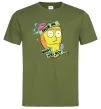 Чоловіча футболка Rick and Morty Show me what you got Оливковий Чоловіча футболка Rick and Morty Show me what you got Оливковий фото
