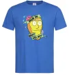 Чоловіча футболка Rick and Morty Show me what you got Яскраво-синій Чоловіча футболка Rick and Morty Show me what you got Яскраво-синій фото