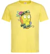Чоловіча футболка Rick and Morty Show me what you got Лимонний Чоловіча футболка Rick and Morty Show me what you got Лимонний фото