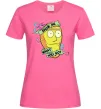 Жіноча футболка Rick and Morty Show me what you got Яскраво-рожевий фото