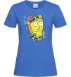 Жіноча футболка Rick and Morty Show me what you got Яскраво-синій фото