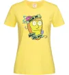 Жіноча футболка Rick and Morty Show me what you got Лимонний фото