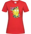 Жіноча футболка Rick and Morty Show me what you got Червоний фото