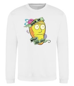 Свитшот Rick and Morty Show me what you got