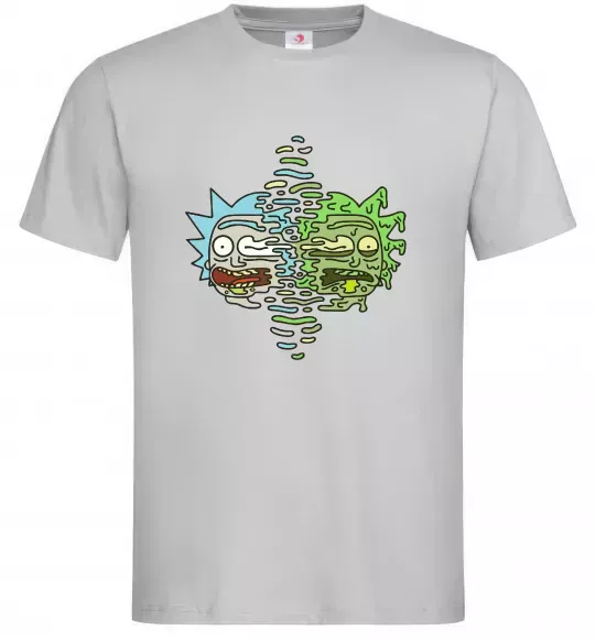 Мужская футболка Toxic Rick Серый фото