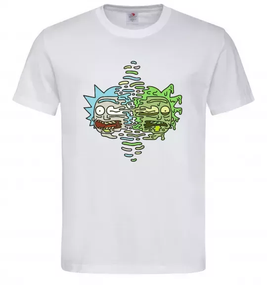 Мужская футболка Toxic Rick Белый фото