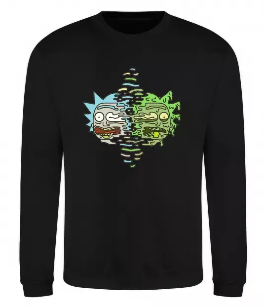 Свитшот Toxic Rick Черный фото