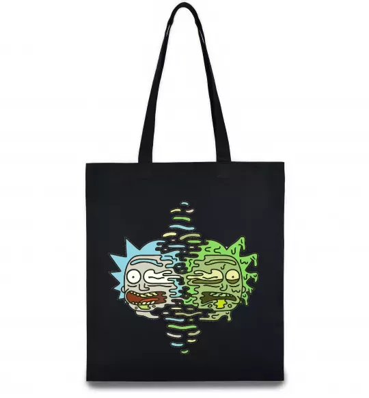 Эко-сумка Toxic Rick Черный фото