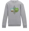 Детский Свитшот Toxic Rick Серый меланж фото