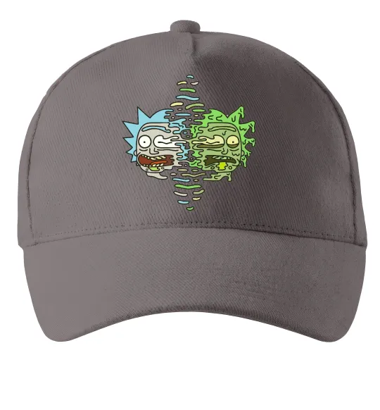 Кепка Toxic Rick Сірий фото